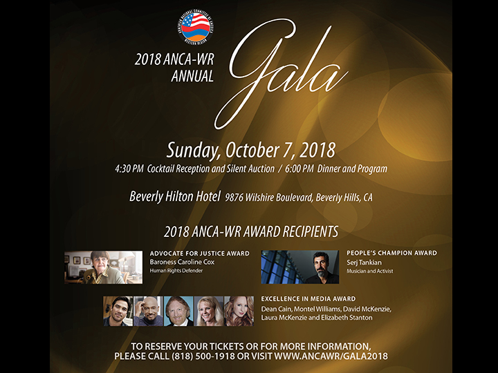 ticket purchase, 2018 ANCA-WR Gala